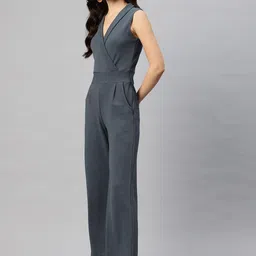 cottinfab Solid Women Jumpsuit image 3