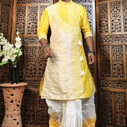 laxmisareemall Men Cotton Rayon Kurta Set-picture-25