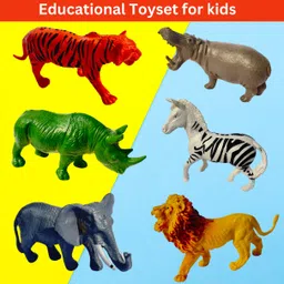 la toys Medium Sized Animal Toys for Kids -Educational Learning Toy Set - kids toys image 5
