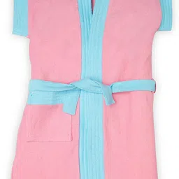Pink & Blue Large Bath Robe-image-4