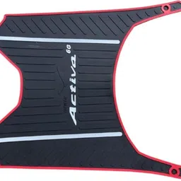 cmtrade Multi Color Washable Scooty footmat mat Compatible for Honda Activa 6G H-SMART Honda Activa 6G Two Wheeler Mat image 3