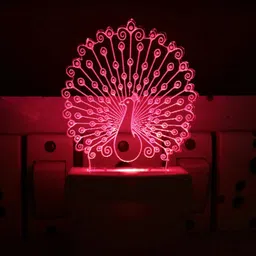 red robin Step Light Wall Lamp With Bulb image 4