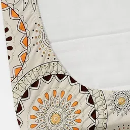 rumps Cotton, Microfiber King Fitted (Elastic) 350 TC Floral Bedsheet image 3