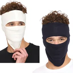 gajraj Blue, White Bike Face Mask for Men & Women-picture-25