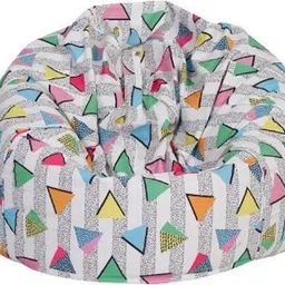 saka designs XXL Chair Bean Bag Cover (Without Beans) image 1