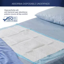 absorbia Large Size Underpads Soft and Super Absorbent 90*60 CM Adult Diapers - L image 4