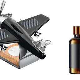 lenity Aeroplan Aircraft Solar Powered Rotating Car Air Freshener Decoration Air Purifier-picture-21