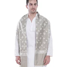 manra Wool Paisley Men Shawl-picture-20