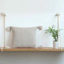 pluchi Mini Moss Pale Whisper Cotton Knitted Decorative Cushion Cover-picture-15