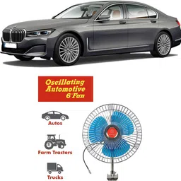genipap Oscillating Fan 6 Inch 12V Automotive For Car/Truck/Auto rickshaw-PKN0692 Car Interior Fan-picture-25