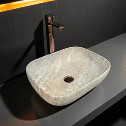 inletcera Premium Designer Ceramic Wash basin (18x13x5) (RJ-15) (18x13x5)(M15)RJ Table Top Basin-picture-19