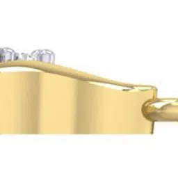 Diamtrendz Jewels BIS Hallmarked 14kt Cubic Zirconia Yellow Gold Pendant image 3