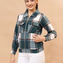 gfo Suede Solid Coat For Women image 3