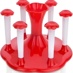 devrt Stylish Glass and Spoon Organiser for Glasses and Cutlery Glass Stand Plastic Glass Holder-picture-17