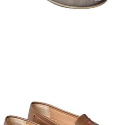 k-nine Trendy Ethnic Loafer Jutti for Women | Casual Wear-Brown 902_Gray 906 Casuals For Women-picture-45