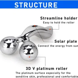 comfy creation 3D Facial Roller, Face Beauty Roller Body Massager for Anti Aging, improve image 4