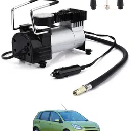 ccmm Universal 12V/150DC Silver Air Pump-106 150 psi Tyre Air Pump for Car & Bike-picture-11