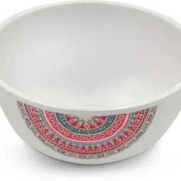 superware Melamine Vegetable Bowl Food Grade Melamine| Bowl Set (3.5 inches) – Festive | Tableware, Glazed finish image 2