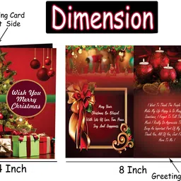 midiron Christmas Sweet Gift Combo with Mug, Santa Cap, Thaili and Xmas Greeting Card Assorted Gift Box image 4