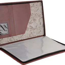 zestale Premium Leatherette Adjustable Handle Document Bag image 3