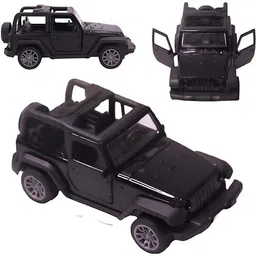Thar Die Cast Toy Car for Kids Metal Cars with Opening Doors Pull Back Action-image-50
