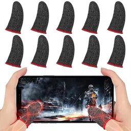 houseofcommon Thumb & Finger Sleeve for Mobile Phone Game , Pubg,Cod,Freefire -Pack of 05 Pair Finger Sleeve-picture-21
