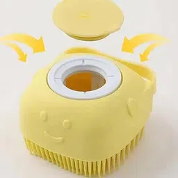 houseofmalik silicone bath brush with hooks baby-picture-10