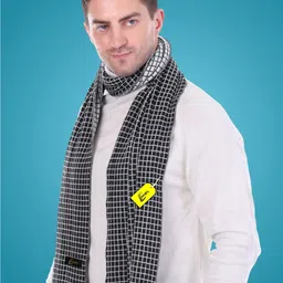 MHAX Checkered Men Muffler-picture-28