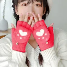 highever Woven Winter Women Gloves-picture-19