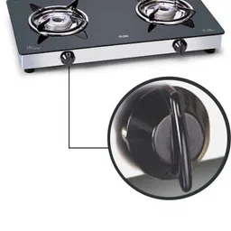 glen 1020 GT Alloy Burners Glass Manual Gas Stove image 4