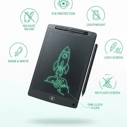 allsmiles toys LCD Writing Pad 12" for Kids | Eye-Safe Screen & One-Click Erase Doodle Board image 4