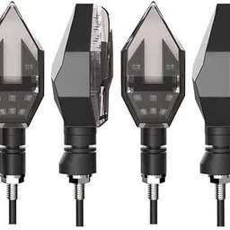 quirky zone Front, Rear LED Indicator Light for Bajaj, Hero, Honda, TVS, Suzuki, Universal For Bike Universal For Bike image 2