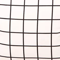 better sleep furnishing Square Pillow Cotton Cushions for Sofa & Bed (12"x12") with Square Pattern Microfibre, Polyester Fibre Geometric, Solid, Stripes Cushion Pack of 3 image 2