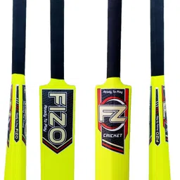 fizo PVC Cricket Kit Kids Below 8 Plastic Bat Size 3, Wickets 24'', Bails, Ball, Base Cricket Kit image 2