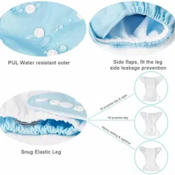 sbts reusable washable adjustable button diaper _974 image 2