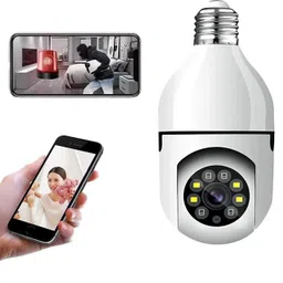 OSM Wireless Wifi PTZ IP Camera Night Light Home Security E27 Bulb Camera Spy Camera-picture-18