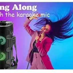 Clairbell FDZ_666J ZQS 4210 Karaoke Speaker With Mic, Home Audio Party Tower Speaker 48 W Bluetooth Party Speaker-picture-25