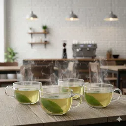 Pack of 6 Glass 140 ROUND TEA CUPAAR-image-69