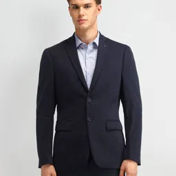 arrow Men Solid Single Breasted Formal Blazer image 5