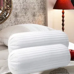 bhebha Bolster Set || Comfort And Support Bolster Microfibre Stripes Bolster Pack of 2-picture-36