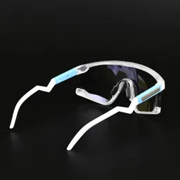 irayz Mirrored, Polarized, UV Protection Sports, Over-sized Sunglasses (Free Size) image 4