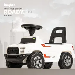 baybee Baby Ride on Car for Kids, Push Ride on Jeep with Music, LED Light & Backrest Rideons & Wagons Non Battery Operated Ride On image 5