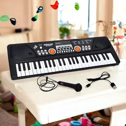 just97 49-Keys Musical Piano with Mic for Kids Analog Portable Keyboard For Kids_A211-picture-35