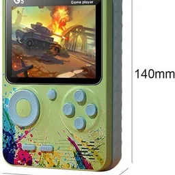 Like Star G5 500 in 1 Retro Game Box Only for 1 Player, Handheld Game PAD Play On TV with Super Mario Like (Bros/Brose3/6/9/10/14)Super Contra Like(2/6/7) Total 500 Games image 4