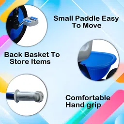 BROCODE BLUE TRICYCLE BWNGSBL Tricycle image 5