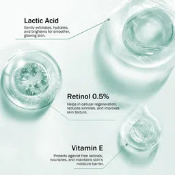 7days natural Retinol Face Serum 0.5% to reduce Aging and Fine Lines | Fragrance and Paraben free serum image 4