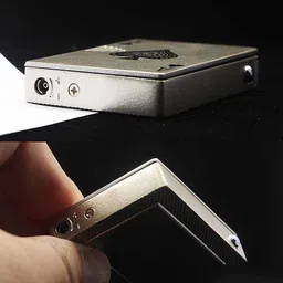 sls flame Death Note And Ikka Embossed Shaped Red Flame Cigarette Pocket Lighter Pack Of 2 Pocket Lighter image 5