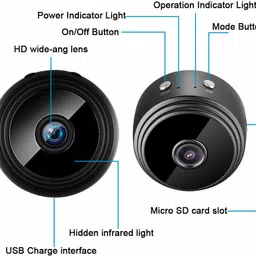 SIOVS Spy WiFi Magnet Camera 1080P HD Hidden Camera_Small Wireless Home Security Surveillance Cameras with Night Vision_ Motion Detection_ Remote View for iPhone_Android Phone_iPad_PC Spy Camera image 2