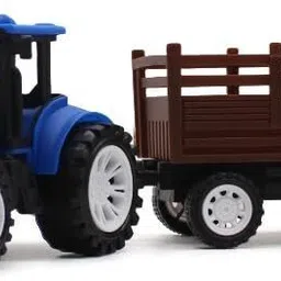 trakyworld Friction Powered Trolley Farm Tractor Toy image 2