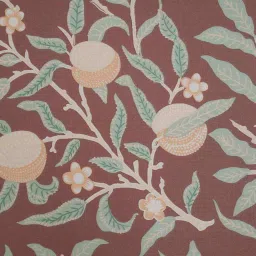 maspar Red Fruit Print 200 TC Cotton Double Bed Sheet with 2 Pillow Covers Sensory Bloom Collection image 5